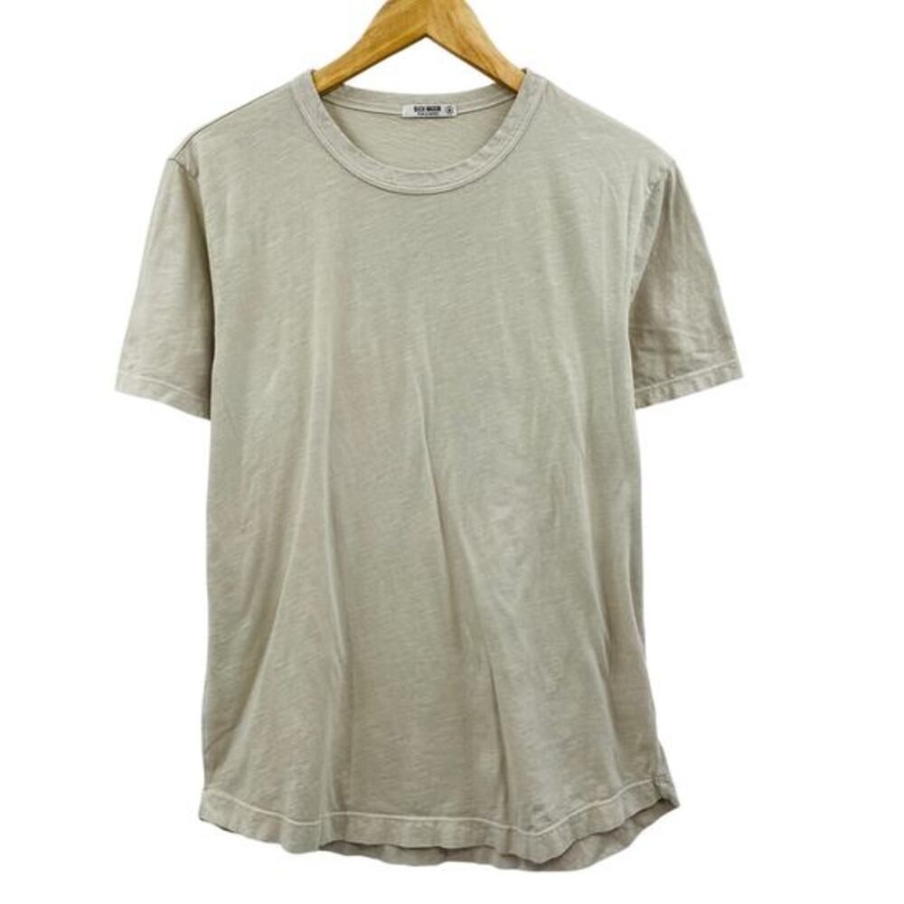 Buck Mason cream crewneck tee‎